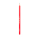 Roter Bleistift in Herzform mit dem Aufdruck Love at first write.