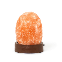 Kleine Himalaya Salzlampe aus Kristallsalz mit warmem,...