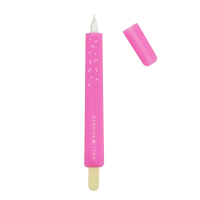 Pastellfarbener Gelstift von Legami mit Aufschrift Hello...
