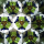 Buntes Kaleidoskop mit Space-Motiv und drehbarer Kammer für faszinierende Muster.