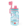 Blaue Kinder-Trinkflasche mit großem Lets Drink Schriftzug und praktischem Trinkverschluss.