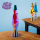 LED-Lichterkette mit Einhornmotiv, ideal als Dekoration für Kinderzimmer oder Partys.