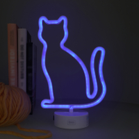 LED-Lampe mit Neon-Effekt und buntem Schriftzug Its a sign.