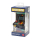Kleiner Legami Mini-Arcade Videospielautomat mit Arcade-Zone-Grafikdesign.
