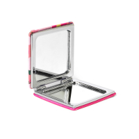 Runder Taschenspiegel mit Nice to see you Schriftzug in...