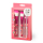 Set mit 4 Schminkpinseln in roségoldener Ausführung, ideal für ein makelloses Make-up.