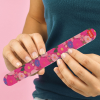 Set mit 3 Nagelfeilen in verschiedenen Mustern und Sprüchen von Legami.