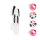 Grauer Make-up-Pinsel-Reinigungspad Brush It Off von Legami. Entfernt effektiv Make-up-Rückstände von Pinseln.