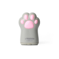 Pinkfarbener Anspitzer mit Katzenohren und...