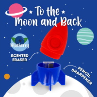 Legami Anspitzer mit Radiergummi To The Moon And Back