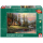 500-teiliges Puzzle mit Motiv eines Hauses in den Bergen.