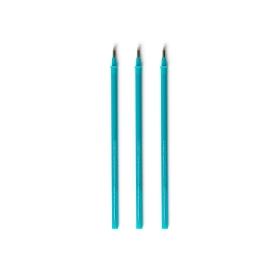 Ersatzmine für löschbaren Gelstift in blauer Farbe.