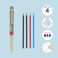 Ersatzminen für löschbaren Gelstift in 3 Farben...