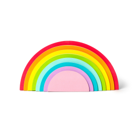 Bunter Legami Notizblock mit Klebezetteln Rainbow Thoughts.