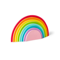 Bunter Legami Notizblock mit Klebezetteln Rainbow Thoughts.