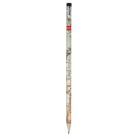 Grauer Bleistift aus Recyclingpapier mit I used to be a...