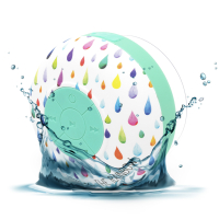 Schwarze wasserfeste Bluetooth-Freisprecheinrichtung mit...