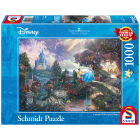 Puzzle Disney Cinderella mit 1000 Teilen und bezauberndem...