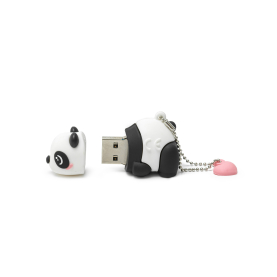 Silberner USB-Stick 3.0 mit 32 GB Speicherkapazität und praktischem Schlüsselring.