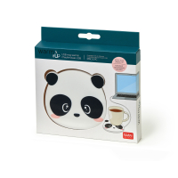 Weißer USB-Tassenwärmer mit Legami-Logo und...