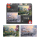 Puzzle-Set Lamplight Manor Winter & Frühling, 2x 1000 Teile mit detailreichen Motiven.