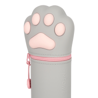 Legami Federmäppchen 2in1 Kawaii Kitty grau