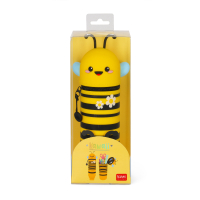 Legami Federmäppchen 2in1 Kawaii Biene gelb