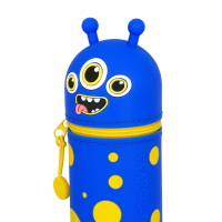 Legami Federmäppchen 2in1 Kawaii Monster blau