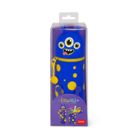 Legami Federmäppchen 2in1 Kawaii Monster blau