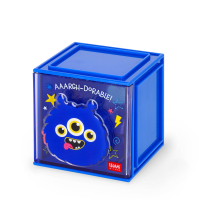 Legami Schreibtischbox Cutie Cube Monster erweiterbar