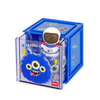 Legami Schreibtischbox Cutie Cube Monster erweiterbar