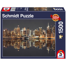 Puzzle New York Skyline bei Nacht, 1500 Teile