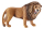 Brauner Löwe Figur aus der Schleich Wild Life Serie, brüllend und lebensecht gestaltet.