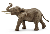 Afrikanischer Elefantenbulle von Schleich, detailliert...