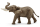 Afrikanischer Elefantenbulle von Schleich, detailliert gestaltet mit realistischer Bemalung und einer Größe von 12,3cm.