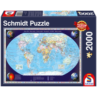Puzzle Unsere Welt mit 2000 Teilen und detailreicher...