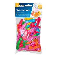 Wasserbomben mehrfarbig 100 Stück
