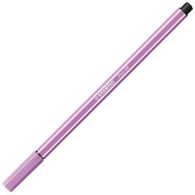 Fliederfarbener Filzstift PEN 68 mit stabiler Spitze und intensiver Farbabgabe.