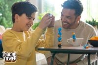 Stapel Spiel Toucan Tower sortiert