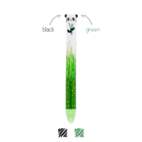 Legami 2-Farb-Kugelschreiber Click&Clack Panda