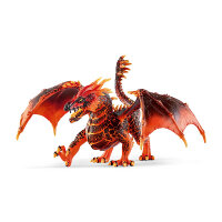 Rot-goldener Schleich Eldrador Lavadrache mit beweglichen...