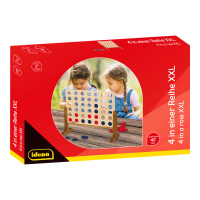 Idena Holzspiel 4 in einer Reihe XXL 45x56x17cm