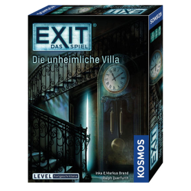 Exit - Die unheimliche Villa: Escape Room Spiel mit kniffligen Rätseln in einem mysteriösen Setting.