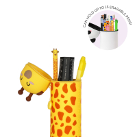 Legami Federmäppchen 2in1 Kawaii Giraffe Silikon