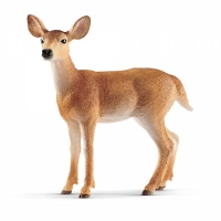 Realistische Schleich Figur einer Wei?wedelkuh aus der...