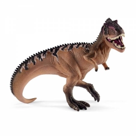 Giganotosaurus Dinosaurier Figur von Schleich, 17 cm groß und detailgetreu gestaltet.