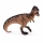 Giganotosaurus Dinosaurier Figur von Schleich, 17 cm groß und detailgetreu gestaltet.