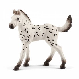 Kleines Schleich Horse Club Knabstrupper Fohlen aus Kunststoff in naturgetreuer Optik, 7,7 cm groß.