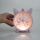 DEPESCHE Ylvi Wecker mit Öhrchen Einhorn lautlos mit Lichtfunktion rosa