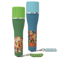 DEPESCHE DINO World Taschenlampe mit Timer 2fach sortiert